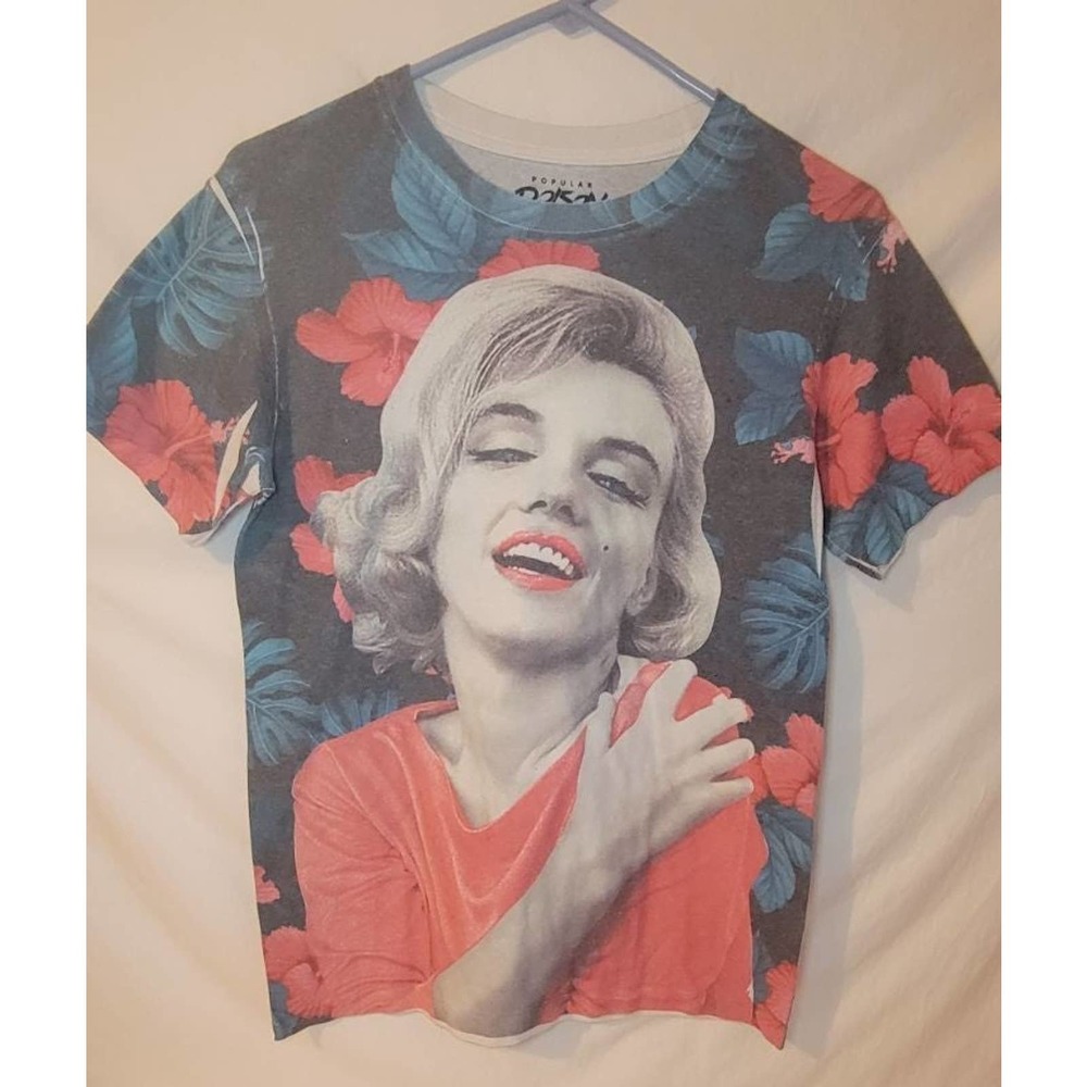 Popular Poison Marilyn Monroe Men's Shirt Small